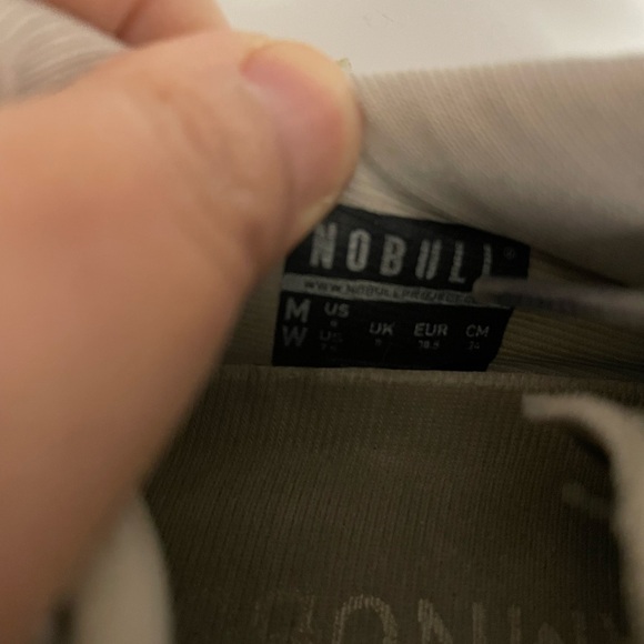 NOBULL - ARCTIC GREY TRAINER size 7.5 w 6 m - Picture 5 of 7